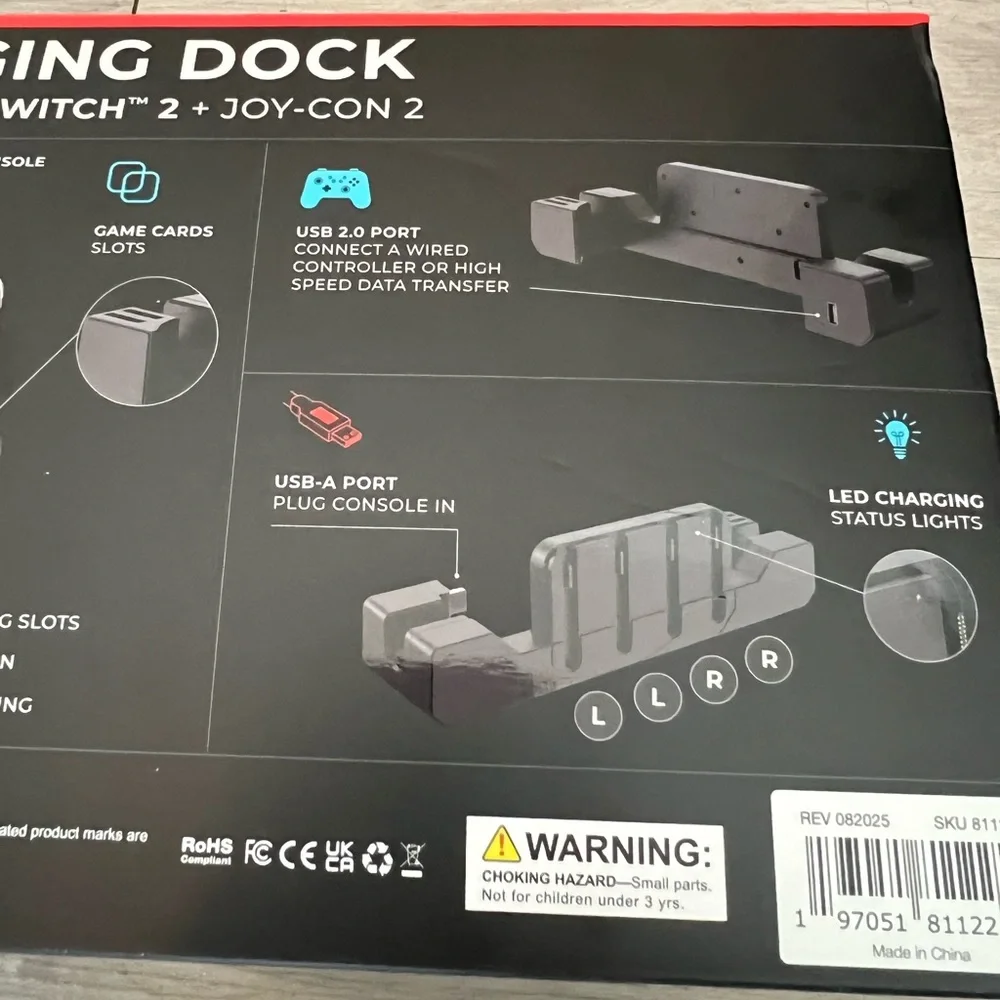 Nintendo Switch 2 Charging Dock New